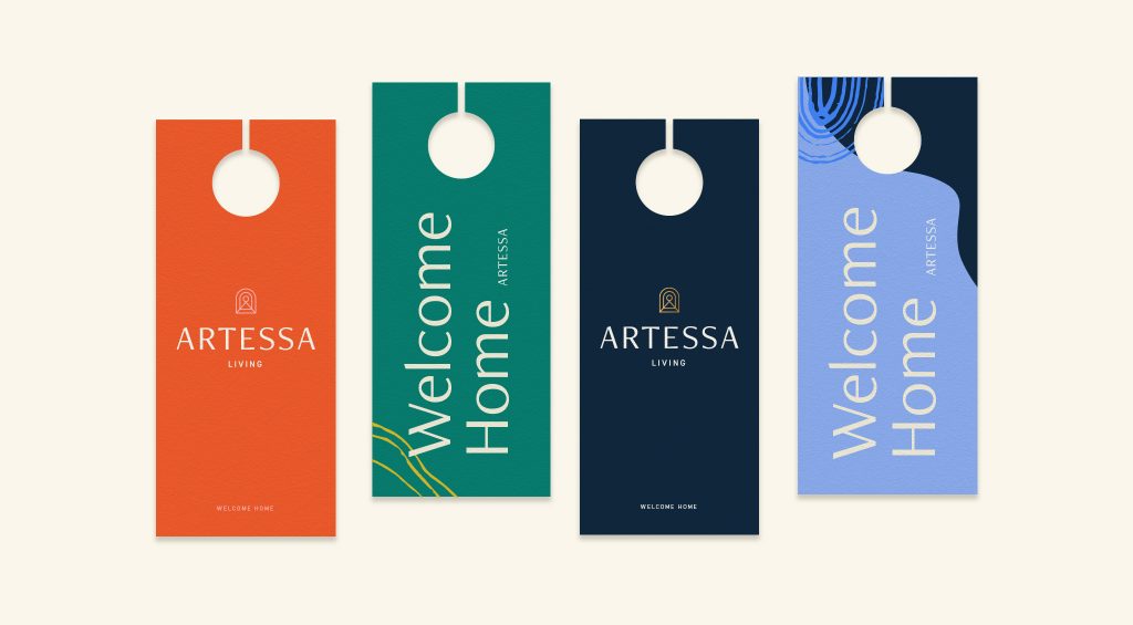 Artessa door hangers